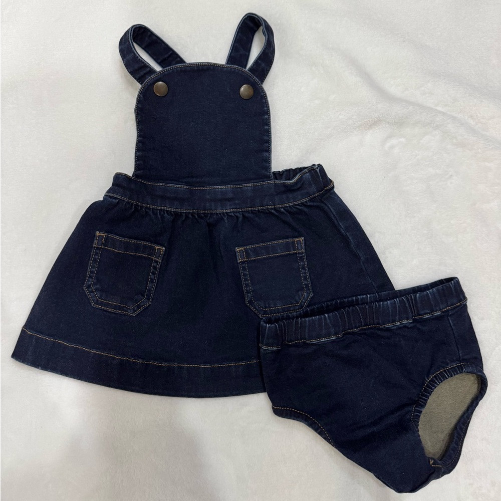 Hanna Andersson Blue Denim Dress